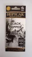 Ароматизатор картонный HC PREMIUM PERFUME BLACK PEPPER & AMBER